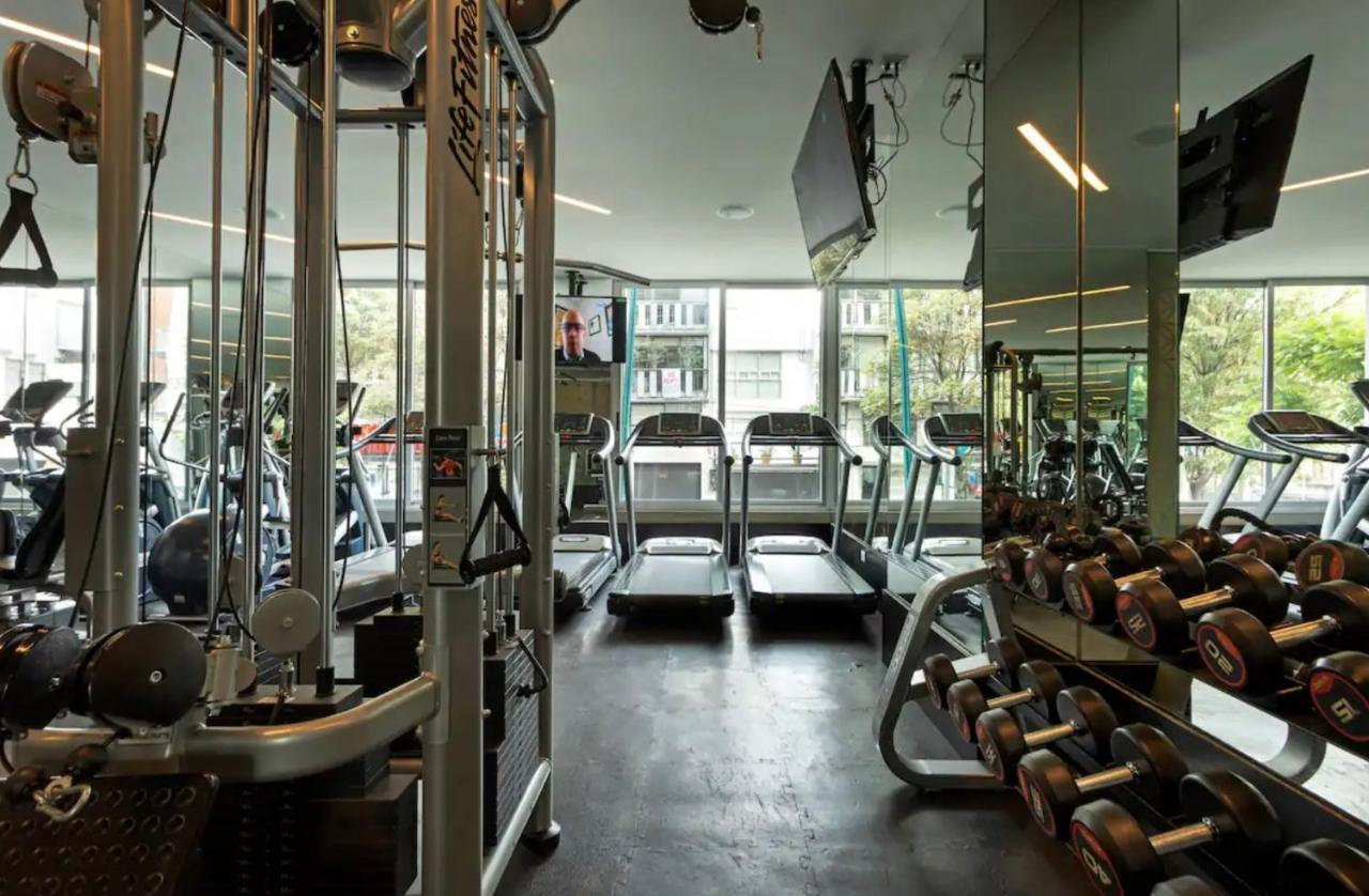 Departamento Mexicano En Polanco. Pool - Gym - Parking Ciudad de México Exterior foto