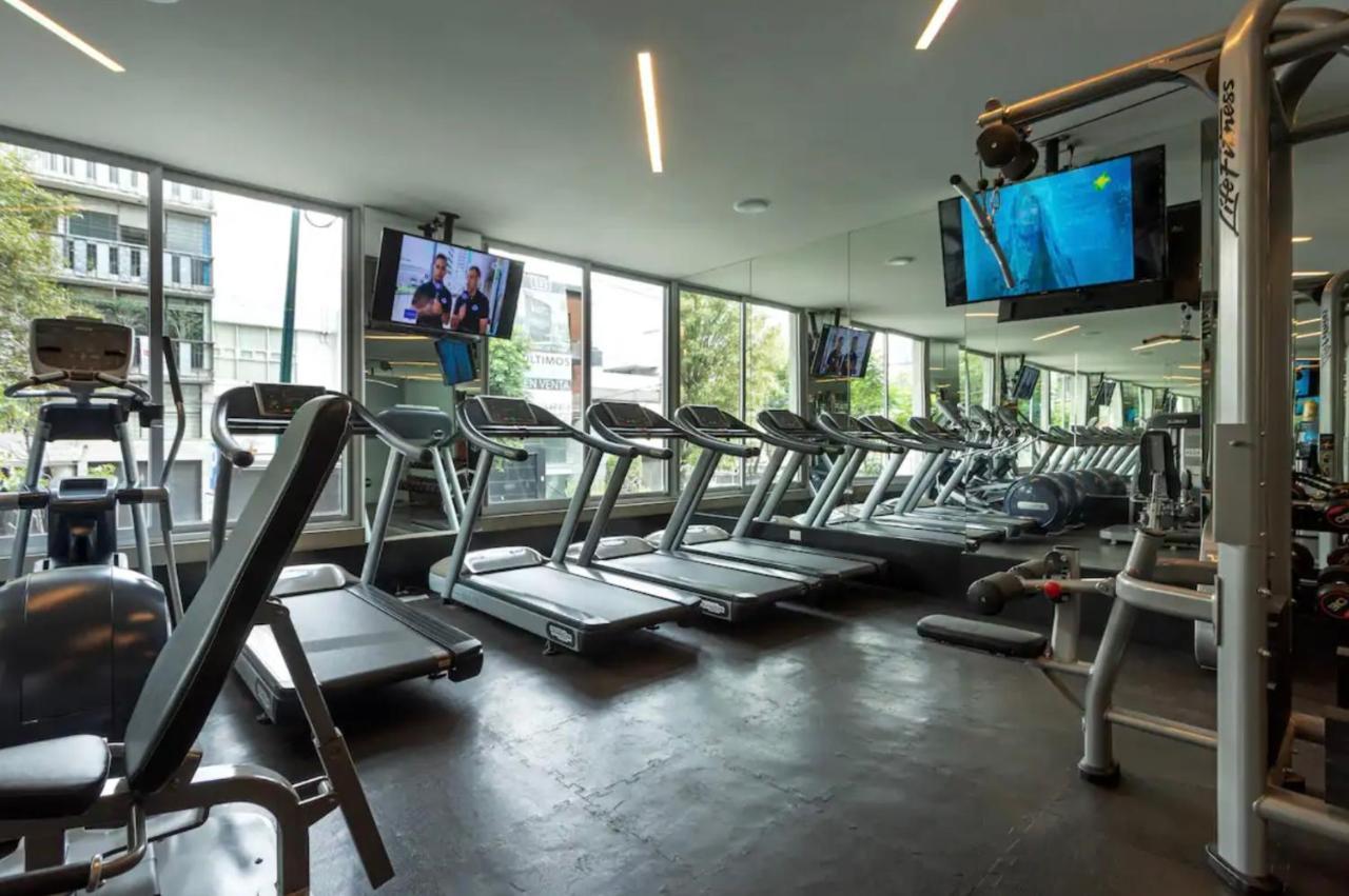 Departamento Mexicano En Polanco. Pool - Gym - Parking Ciudad de México Exterior foto